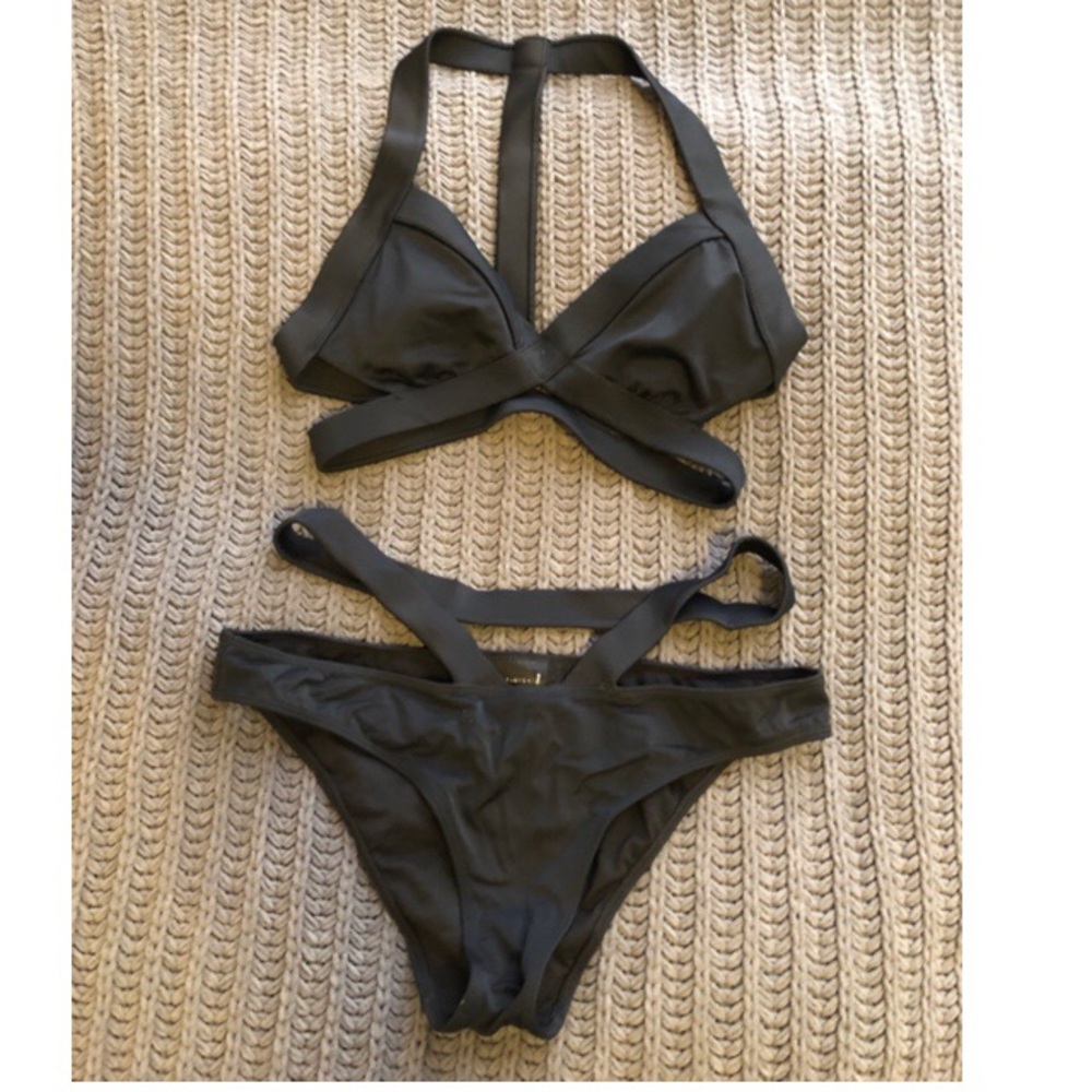 LA HEARTS SWIM SET